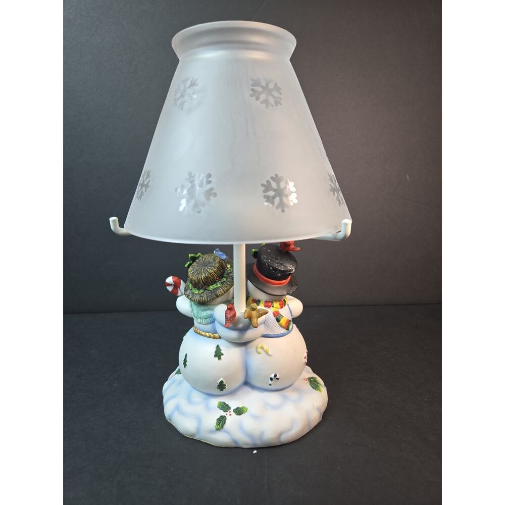 Partylite Retired Snowbell Family Tealight Lamp 11" P7866 - Picture 5 of 8